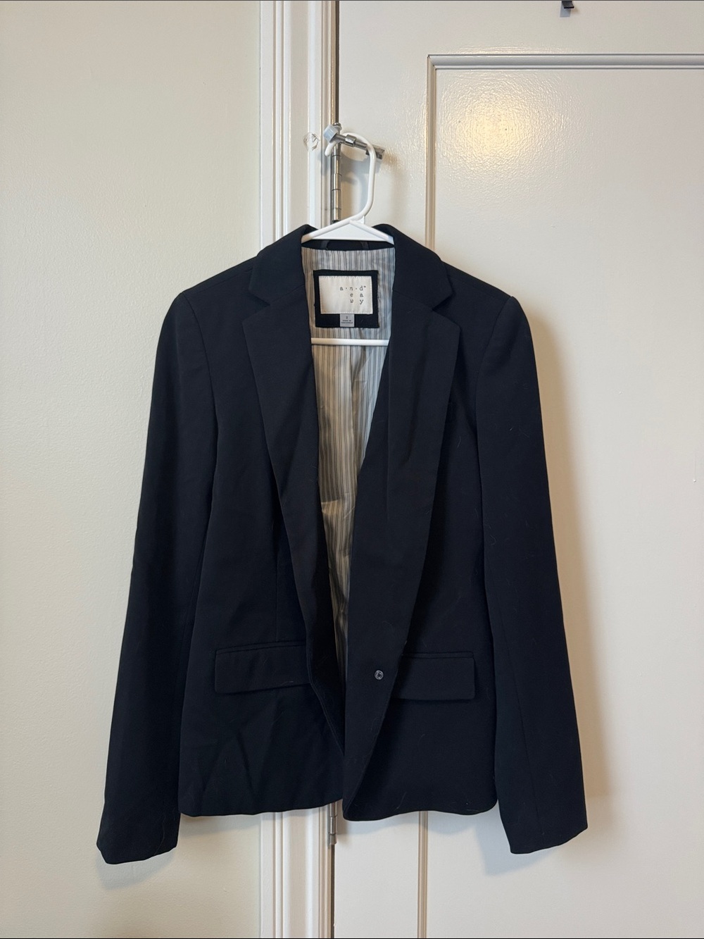 a new day Black Single-Button Tailored Blazer